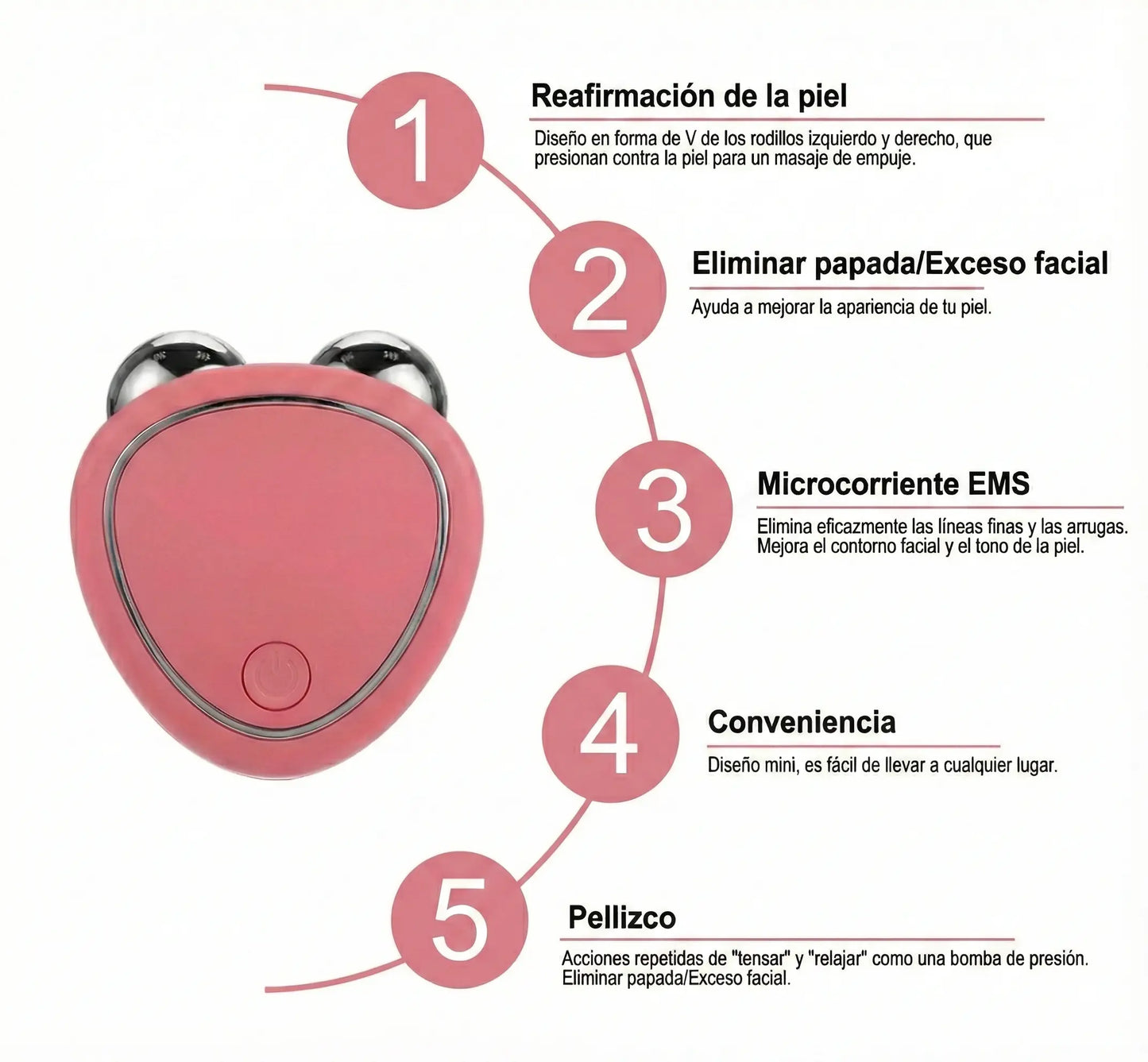 Masajeador Facial - Tonificación y Rejuvenecimiento
