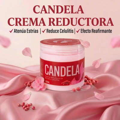 CANDELA® - Crema Reductora de Estrías y Celulitis (150ml)