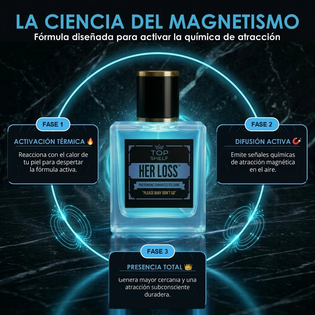 HER LOSS™ - Perfume de Feromonas para Hombre
