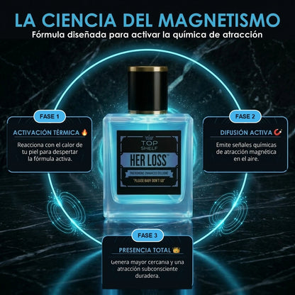 HER LOSS™ - Perfume de Feromonas para Hombre