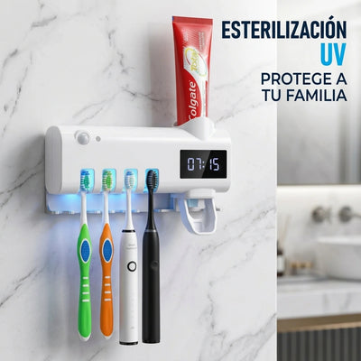 Esterilizador UV Familiar 4 en 1 + Dispensador