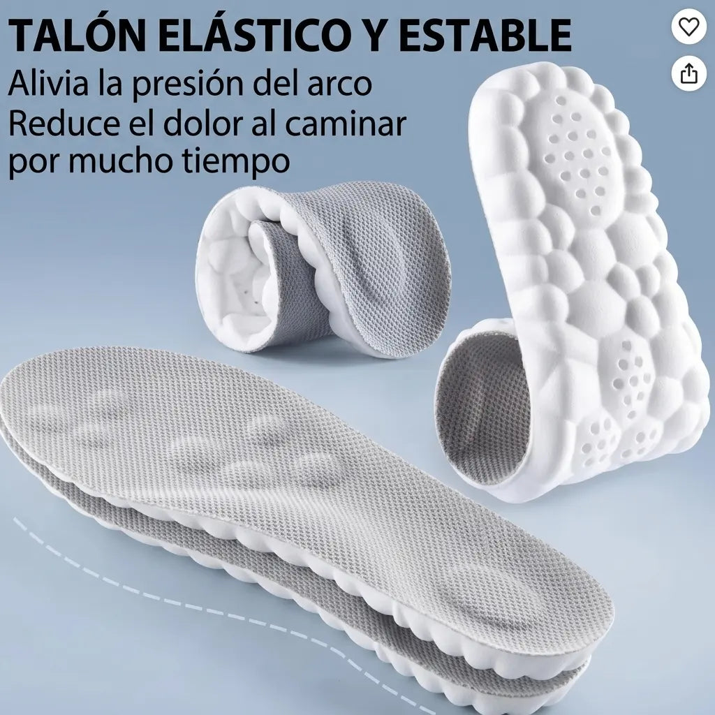 Plantillas 4D Ortopédicas - Alivio y Confort Extremo