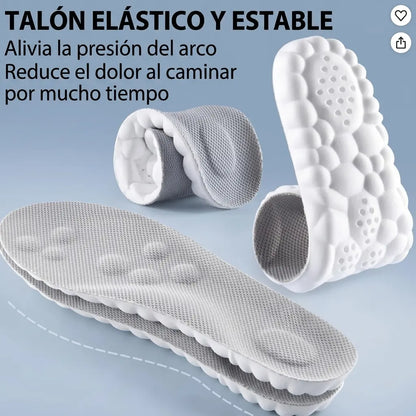 Plantillas 4D Ortopédicas - Alivio y Confort Extremo