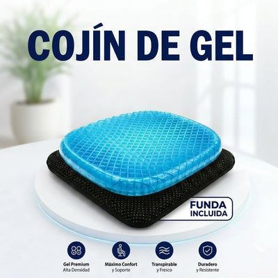 Cojín de Gel 100% Ergonómico y Ortopédico